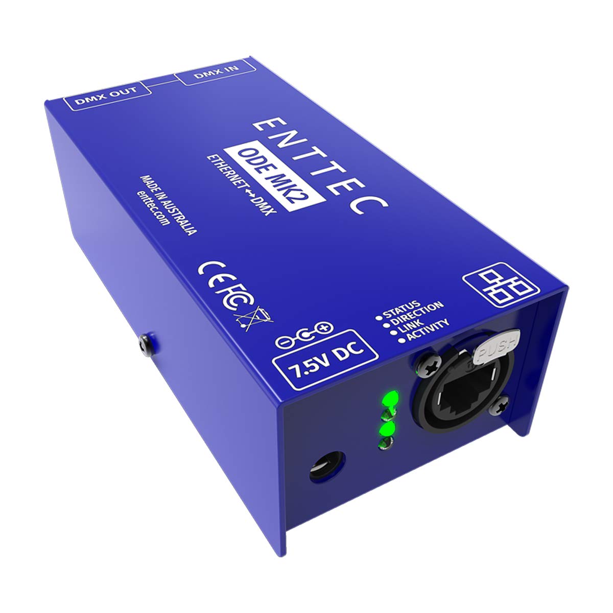 ENTTEC ODE Mk2 1-Port Open DMX Ethernet Gateway : Amazon.sg